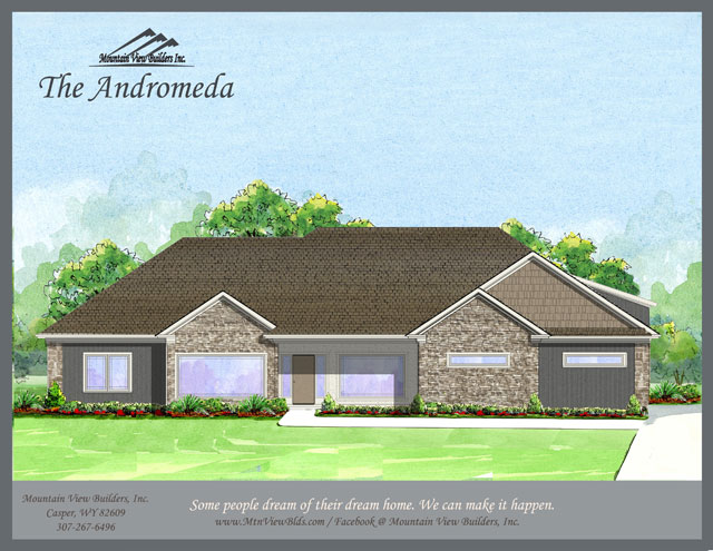The Andromeda by Mountain View Builders of Casper Wyoming