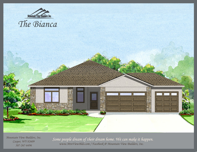 The Bianca by Mountain View Builders