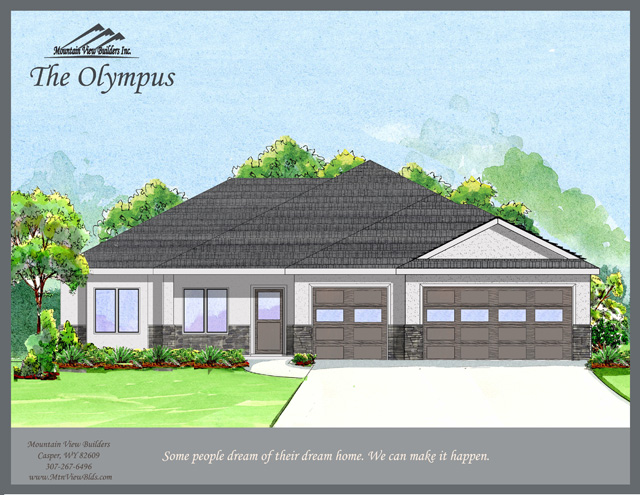 The Olympus by Mountain View Builders of Casper Wyoming
